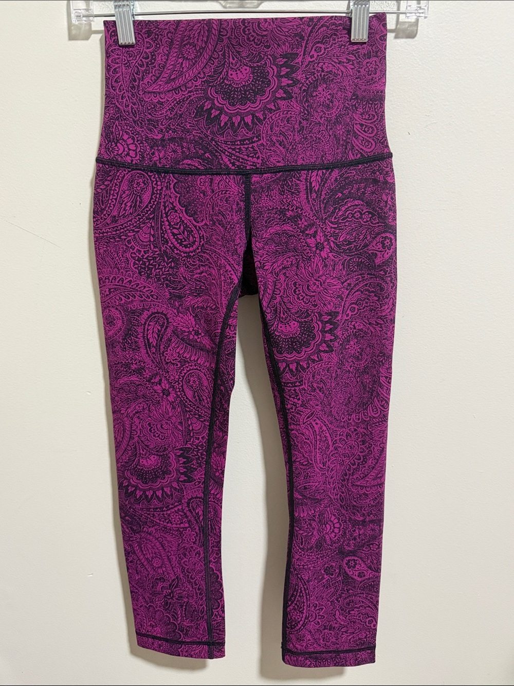 Lululemon Wunder Under Crop Hi-Rise Leggings Size 4